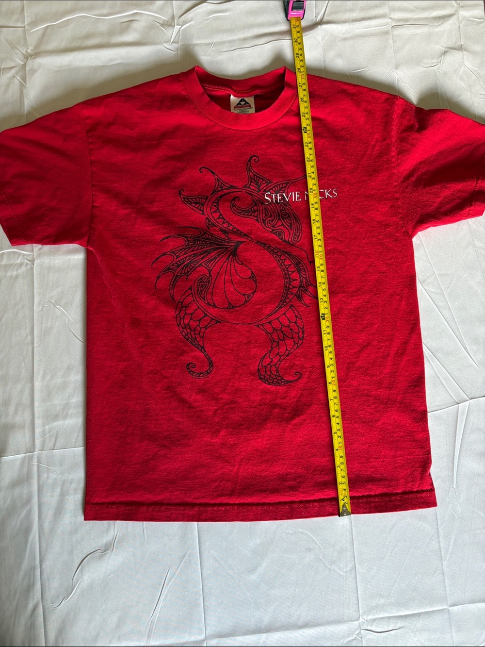 Vintage 2001 Stevie Nicks Arizona Heart Shangri-La Tee Red Unisex Large